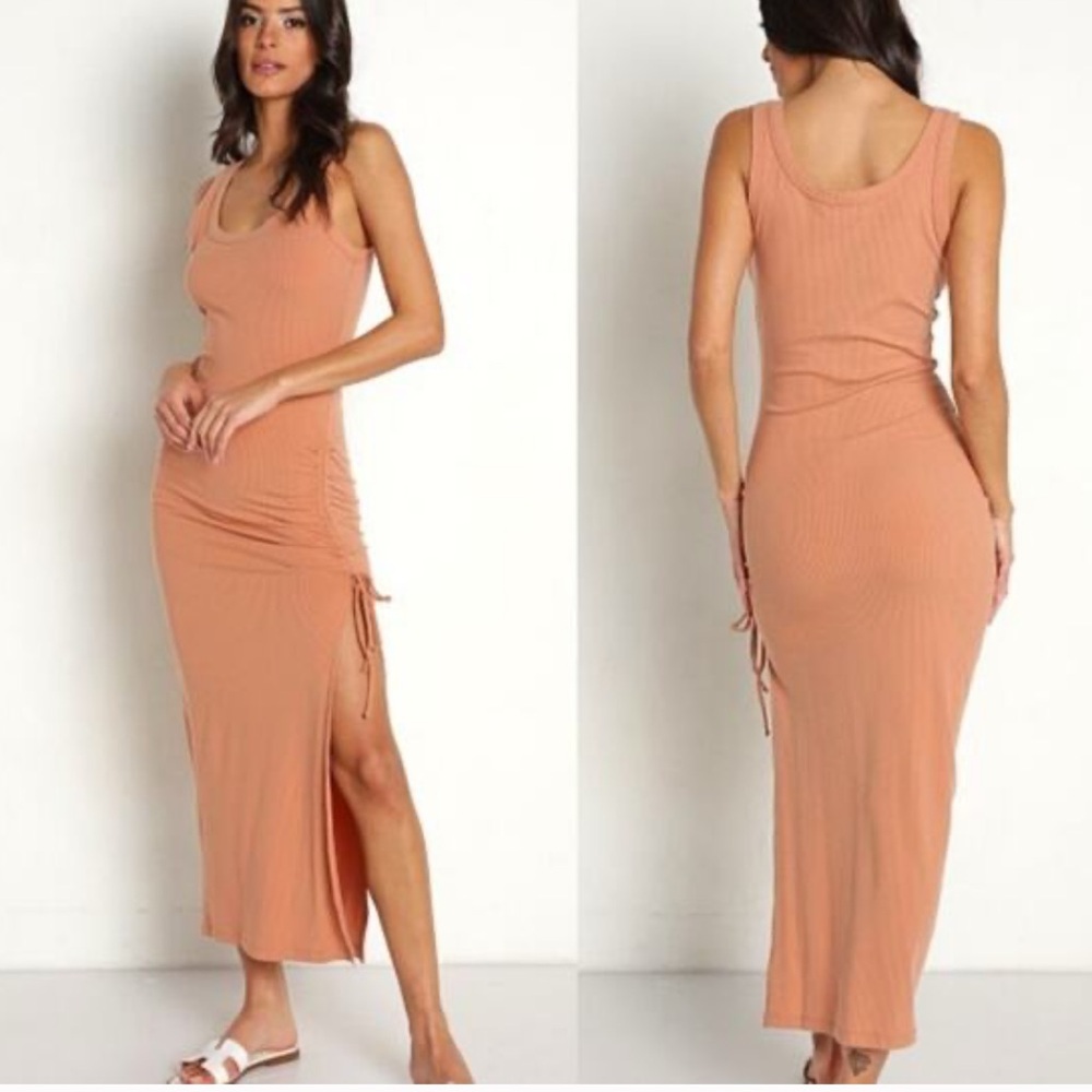 L*SPACE Sandpiper Dress in Putty color - Picture 2 of 8